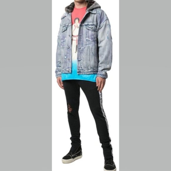 Alchemist Lost Highway Trucker Jacket Size XXL Made in Italy NWOT - Picture 3 of 16